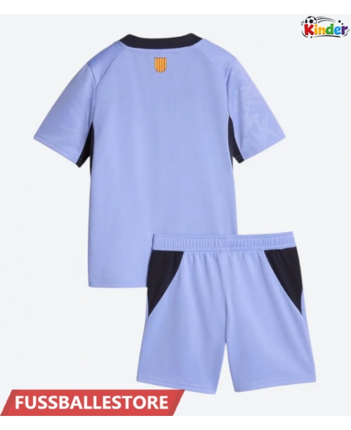 Günstige Olympique de Marseille 3rd trikot Kinder 2026-27 Kurzarm (+ Kurze Hosen)